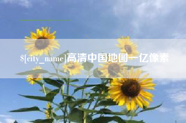 临海高清中国地图一亿像素