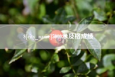临海5000米及格成绩