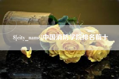 临海中国消防学院排名前十