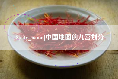 临海中国地图的九宫划分