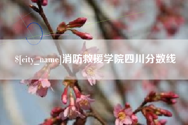 临海消防救援学院四川分数线