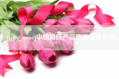 临海中国消防产品质量信息查询