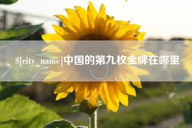 临海中国的第九枚金牌在哪里