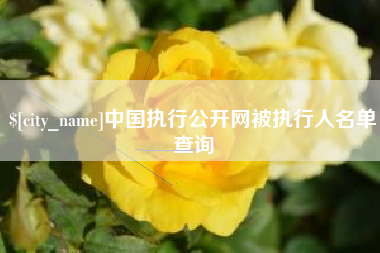 临海中国执行公开网被执行人名单查询