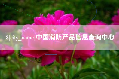 临海中国消防产品信息查询中心