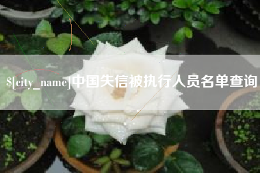 临海中国失信被执行人员名单查询