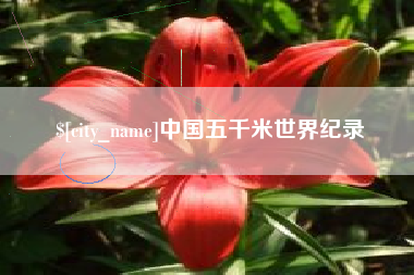 临海中国五千米世界纪录