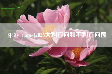 临海2025大利方向和不利方向图