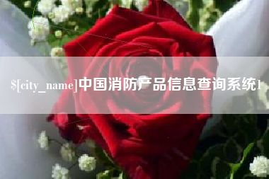 临海中国消防产品信息查询系统1